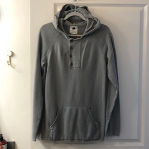 Arbor Collective Button Hooded Sweatshirt